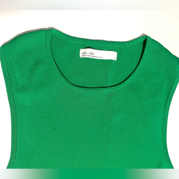 Oak + Fort Green Racerback Sweater Tank - Picture 4 of 4